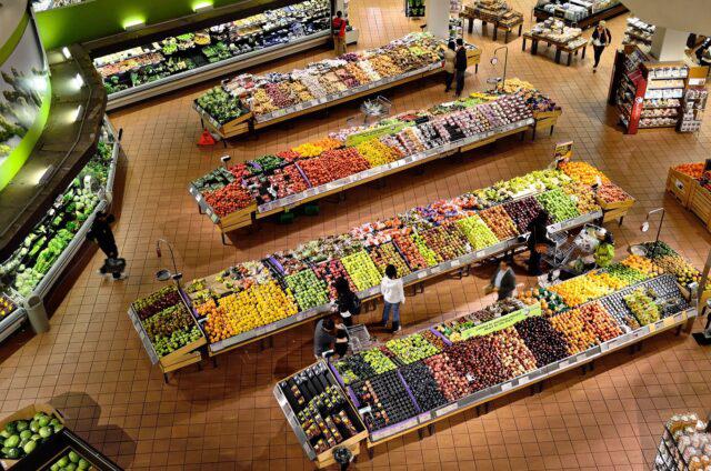 supermercado, mercado, alimentos, comida, abastecimento